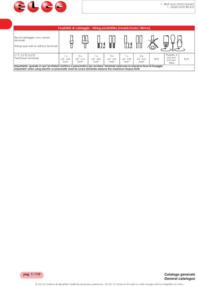 Elco AC Semiconductor - SSRSMC Series (Soft Starter)