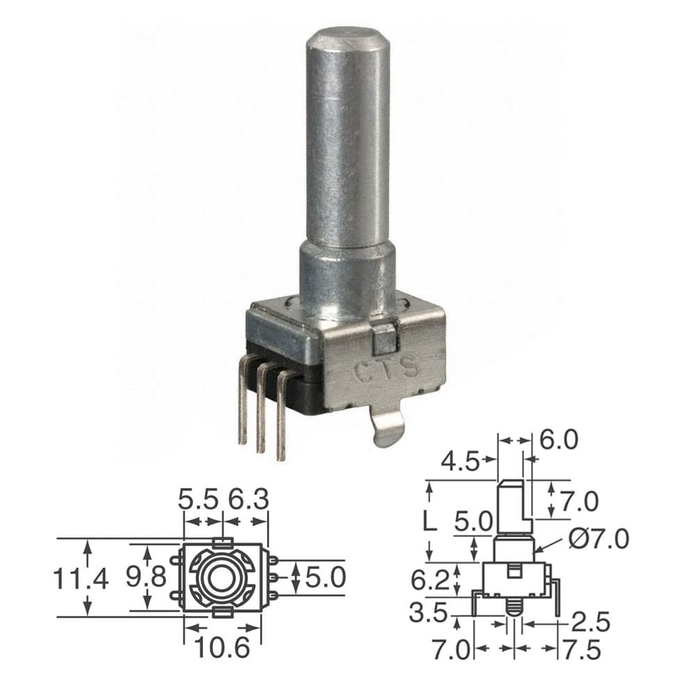 CTS Commerical Minature Encoder 290 Series