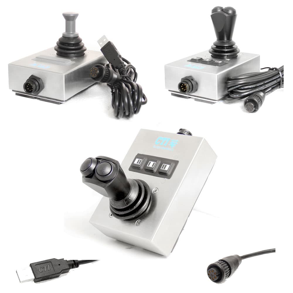 CTI Plug-n-Play Industrial Mouse Pointer - M20Ux-Nx-7P Series