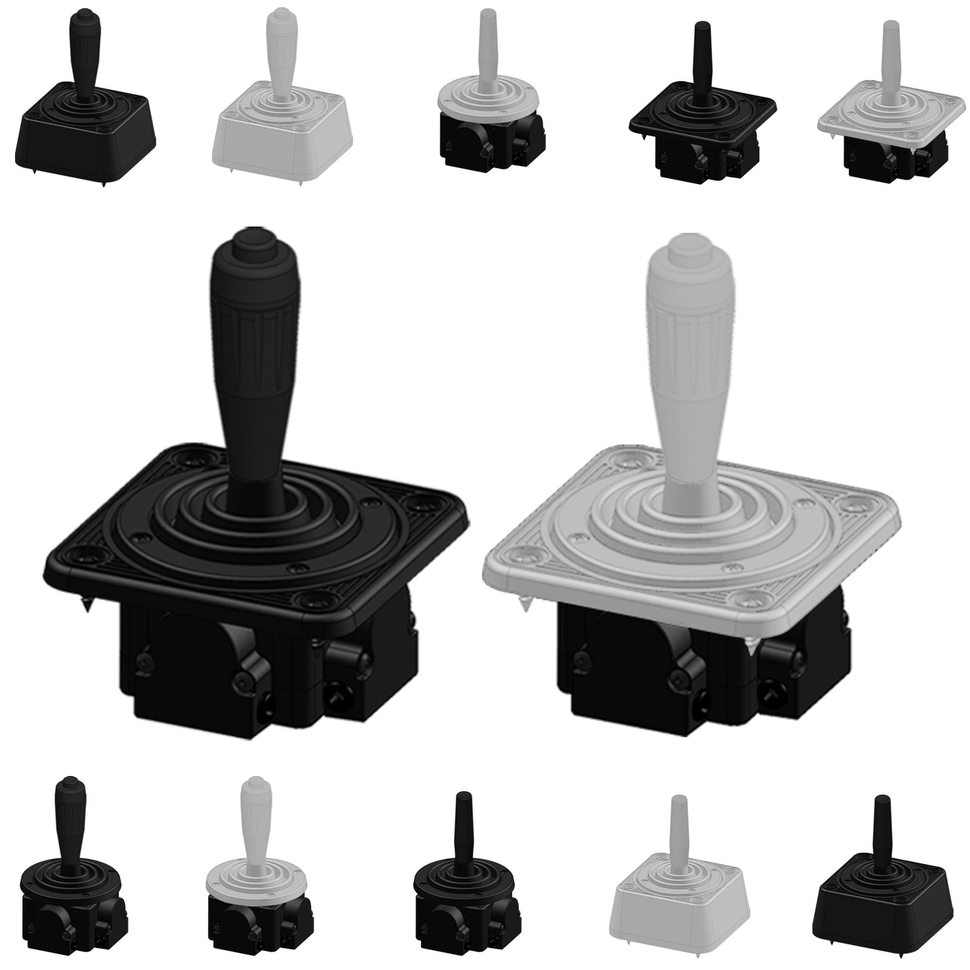 Ruffy MR Fingertip Resistive Joystick Range